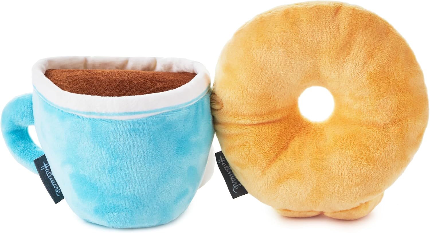 Detalle 2 de Hallmark Better Together Coffee and Donut soft toy set