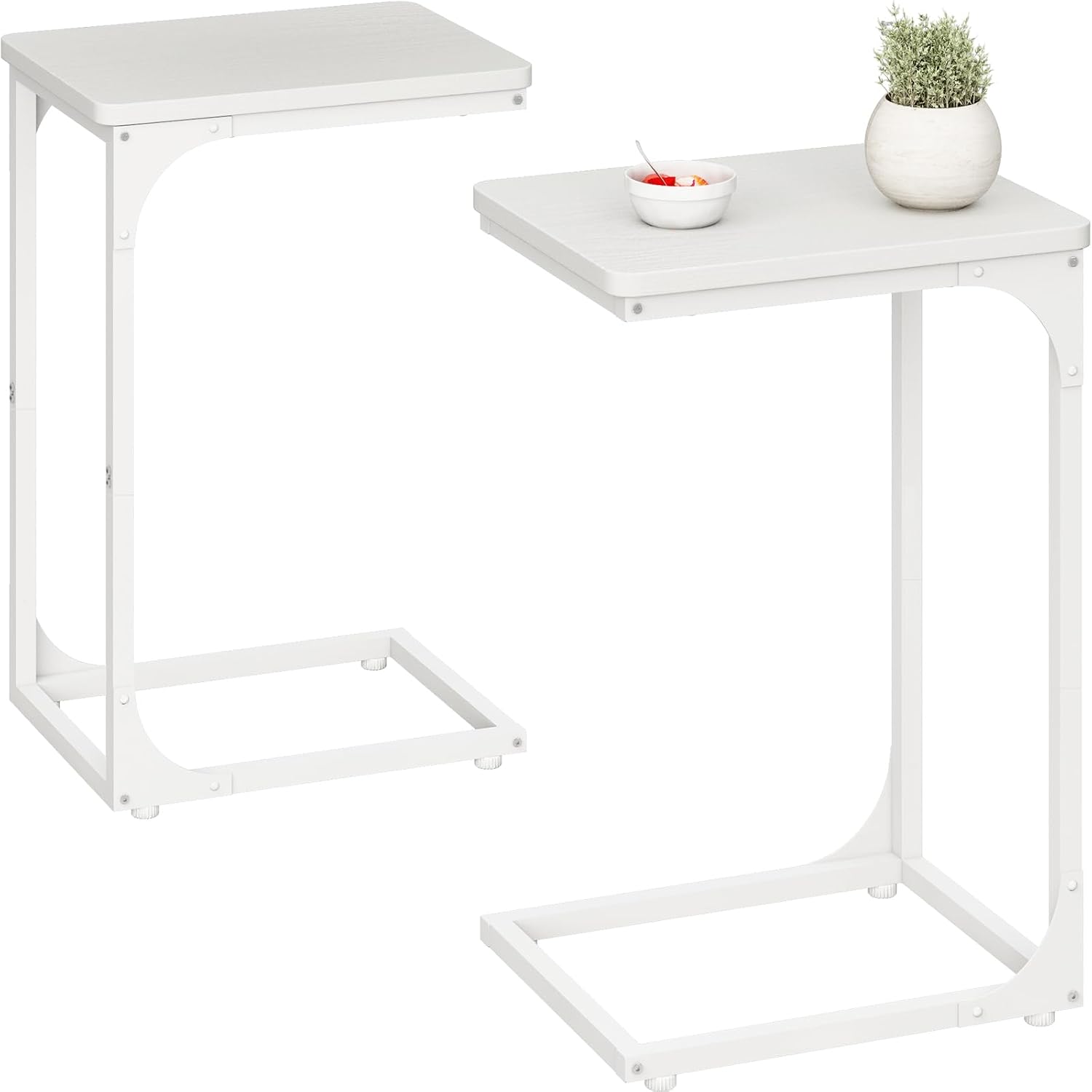 Detalle de QEEIG C-Shaped End Tables 017-30W