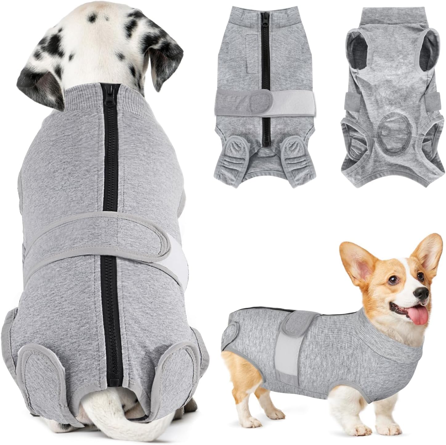 Detalle de Eyein Dog Surgery Recovery Suit L