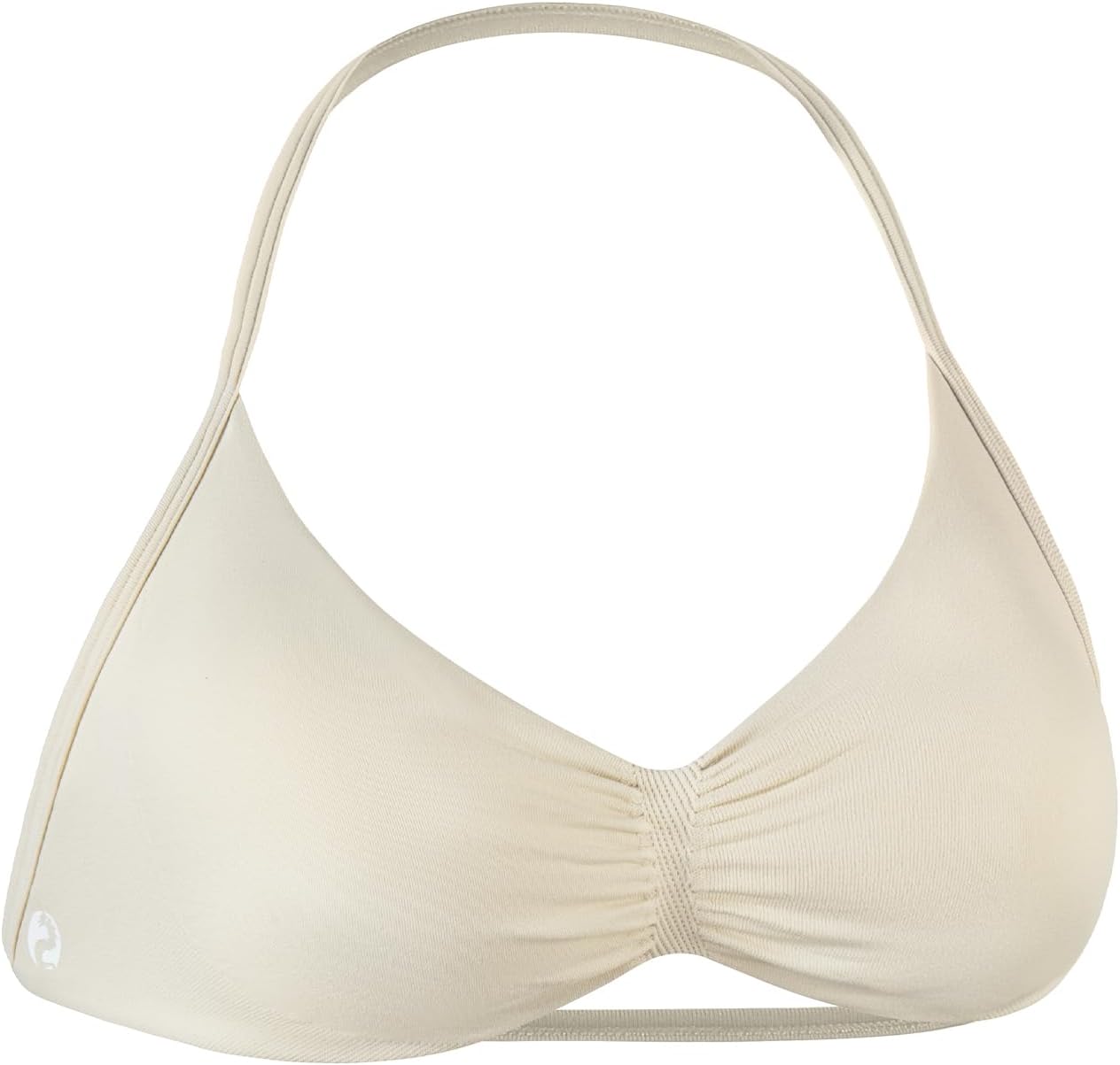 Detalle de AUROLA Influence Strappy Bra: Backless, Removable-Cup Sports Bra for Yoga, Gym, and More