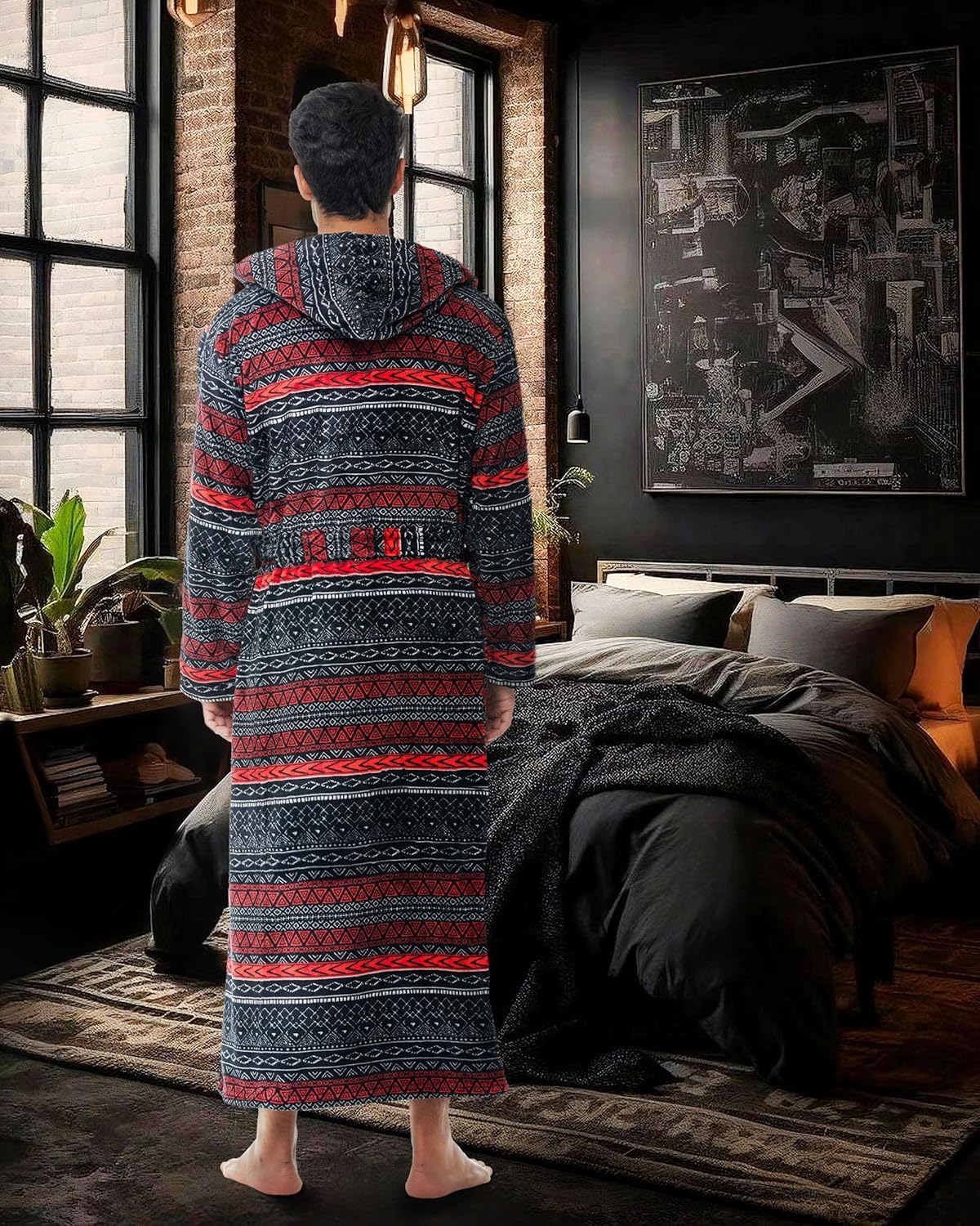 Thumbnail 2 de Alexander Del Rossa Robe 2XL plush fleece