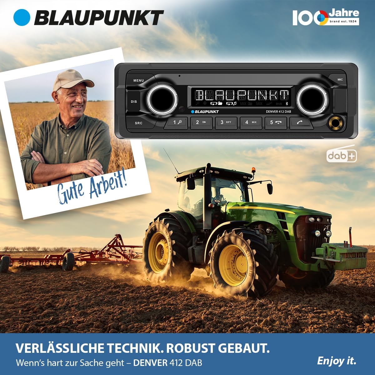 Thumbnail 6 de Blaupunkt Denver 412 DAB Autoradio 4x50W