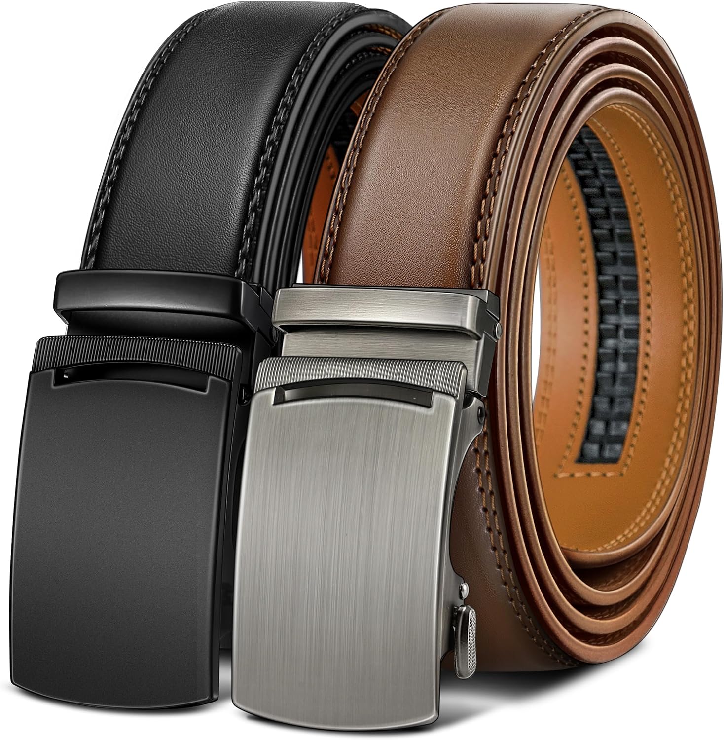 Detalle 2 de KEMISANT Gürtel Herren 35 mm Verstellbar mit Automatikschließe