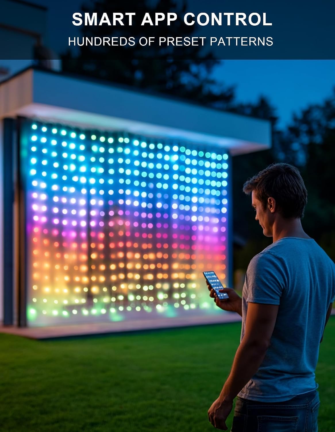 Thumbnail 6 de Dazzle Bright Smart Curtain Lights 400 LEDs