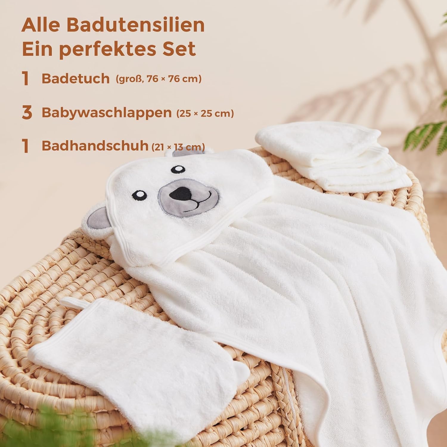 Thumbnail 6 de Momcozy Bambus Baby Badetücher Set