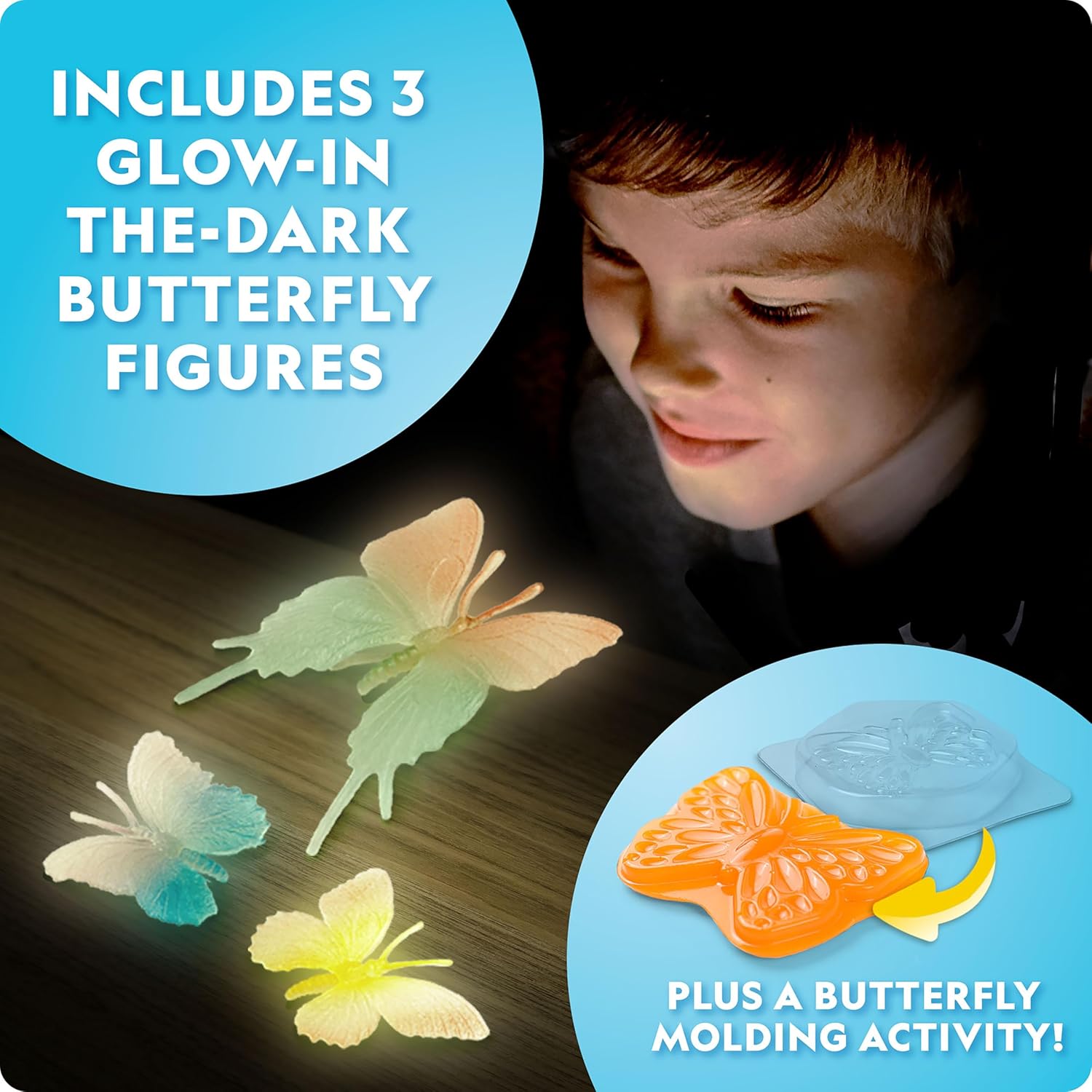 Detalle 2 de National Geographic Ultimate Butterfly Growing Kit 5 caterpillars