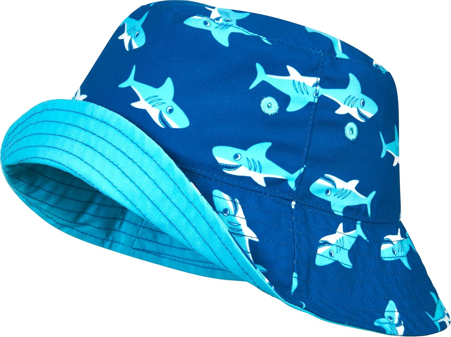 Thumbnail 3 de Playshoes Jungen Bademütze mit UV-Schutz (UPF 50+) – Fischerhut für Strand & Freibad
