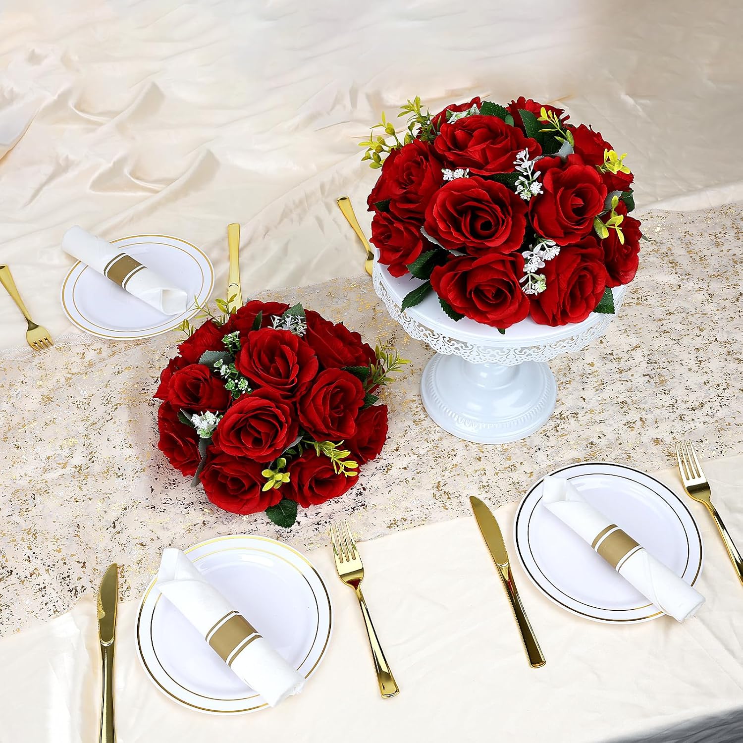 Thumbnail 6 de SEKNHOP Rose Flower Balls