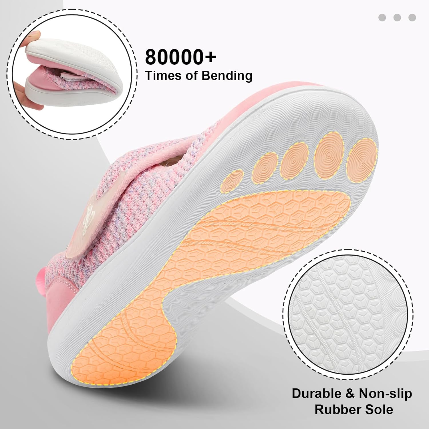 Detalle de JOINFREE Women’s Wide Fit Barefoot Walking Shoes – Zero Drop Comfort Trainers