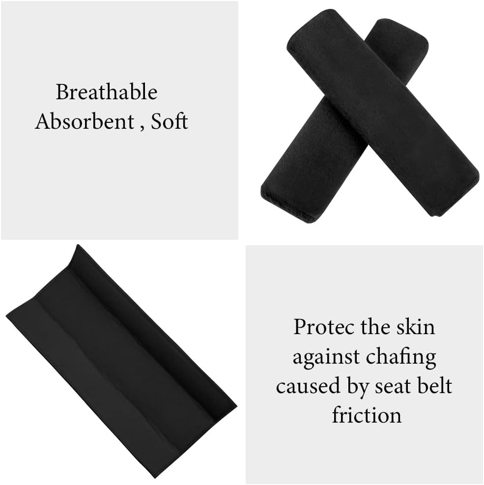 Thumbnail 2 de AOMIG Soft Car Seat Belt Pad Cover (2 Pack) – Universal Comfort & Protection