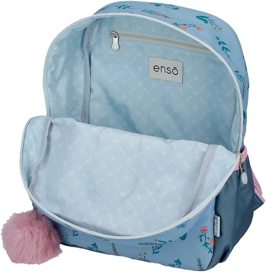 Thumbnail 4 de Enso We Love Flowers Mochila Preescolar Rosa 🌸 25x32x12 cm