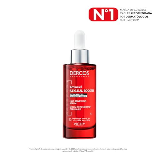 Detalle 2 de Vichy Dercos Aminexil Clinical R.E.G.E.N. Booster: Siero Rinnovatore per Capelli - 90 ml