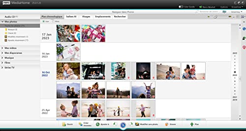 Detalle de Nero MediaHome Gestion de Photos – Organiser, Trier et Renommer avec IA, Diaporamas avec Musique, Licence à vie