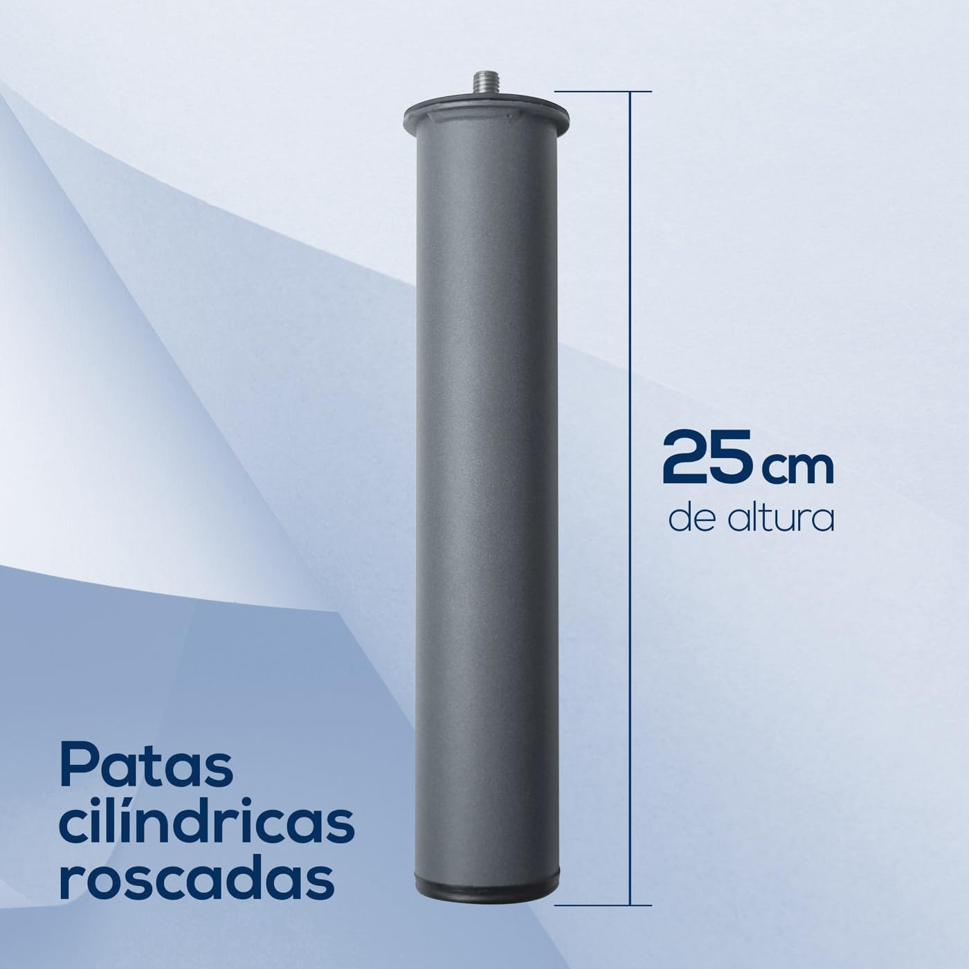 Detalle 2 de Duérmete Online Juego 4 patas roscadas 25 cm