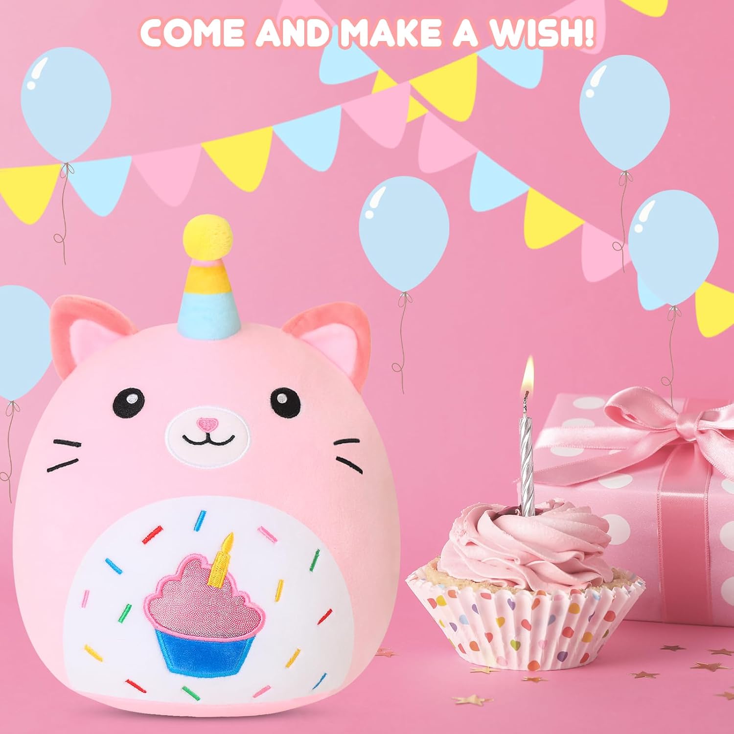 Detalle 2 de Xfrog Cat Unicorn Plush 10 inch