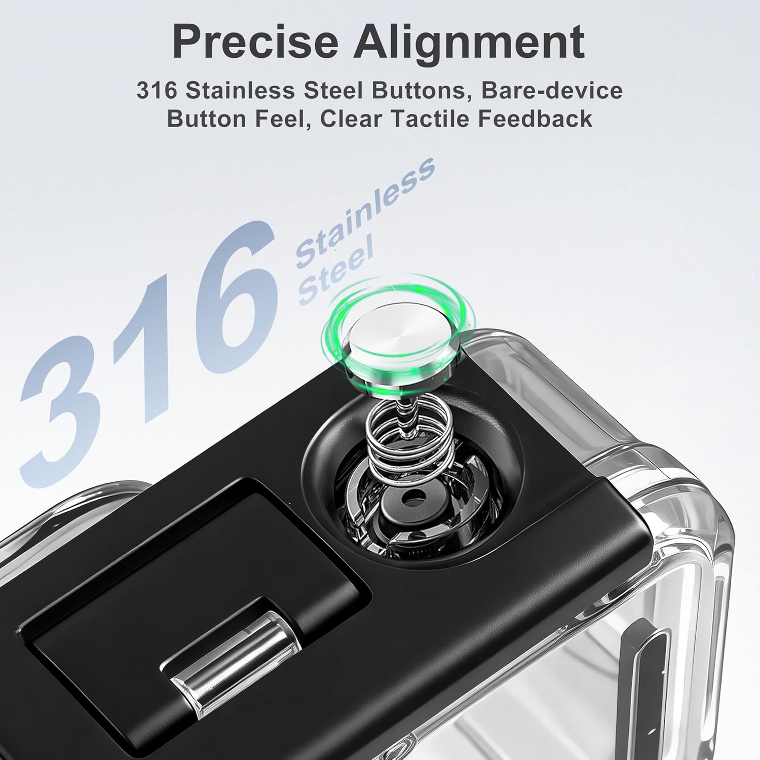 Thumbnail 6 de FitStill 196FT/60M Underwater Waterproof Case for DJI Osmo Action 6