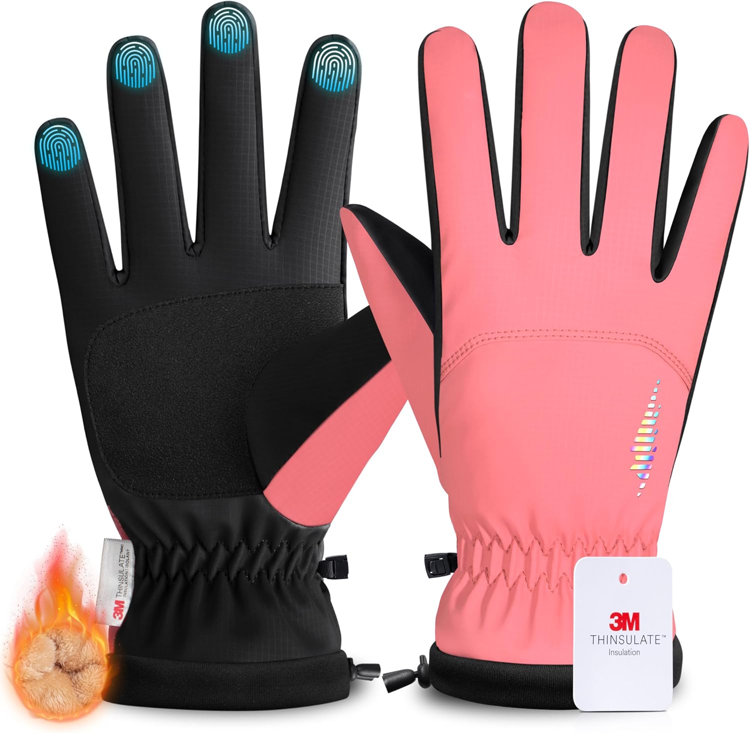Thumbnail 6 de rivmount Kids 3M Ski Gloves ages 3-15