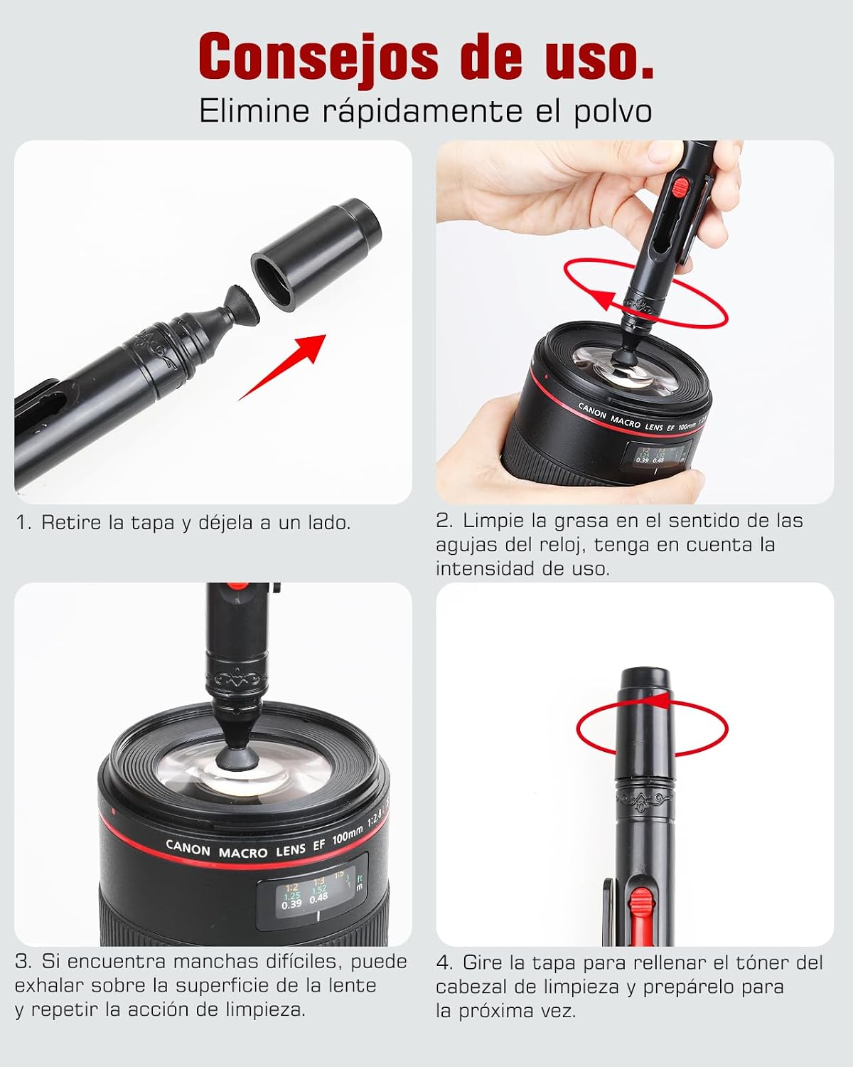 Detalle 2 de Kits Limpieza Cámara Reflex 49 en 1
