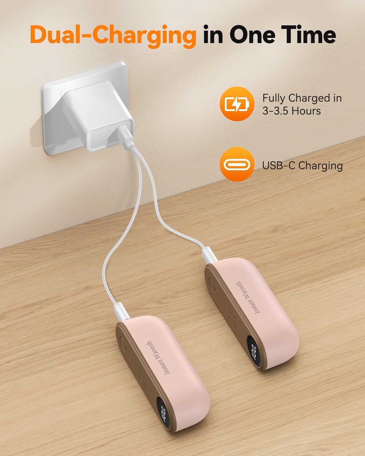 Thumbnail 4 de Hand Warmers Rechargeable 2 Packs 8000mAh