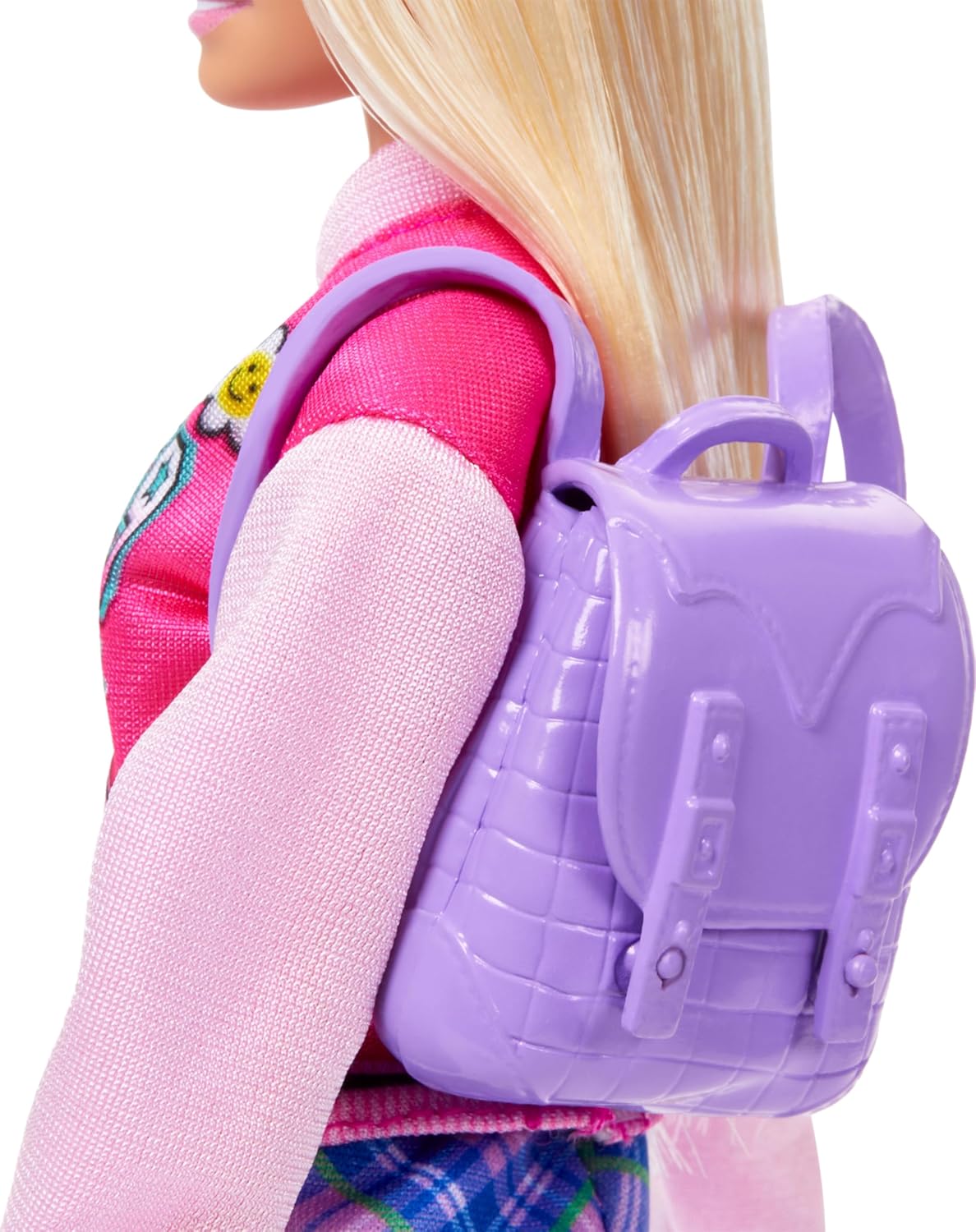 Detalle de Bambola Barbie HRG84 I love school con accessori: stile e fantasia per l'avventura scolastica
