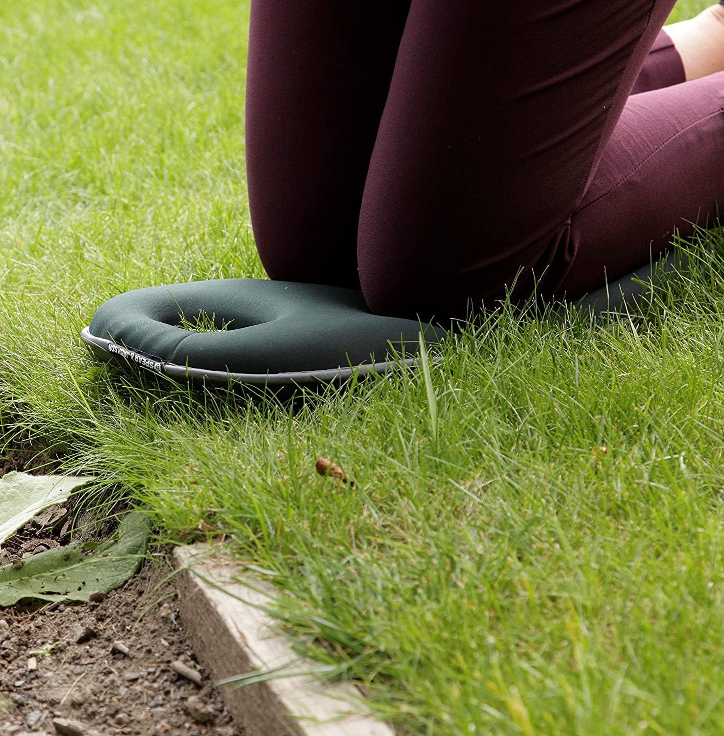 Thumbnail 4 de Spear & Jackson KNEELER5535KEW Kew Gardens Collection 5 Layer Garden Kneeler Pad (Dark Green)