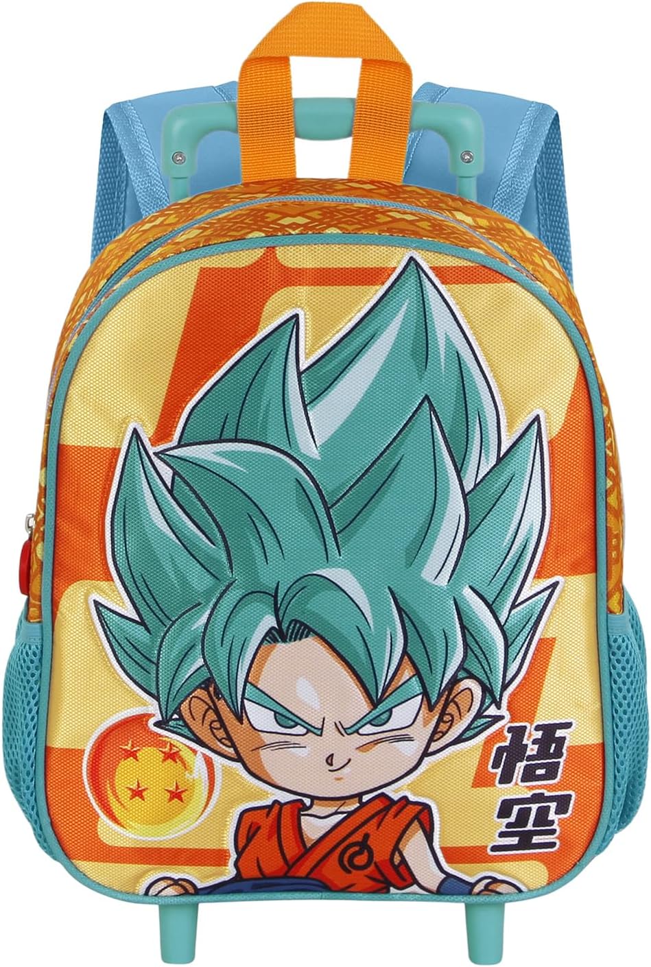 Detalle 2 de Zaino con ruote Piccolo Dragon Ball Super, multicolore, 26 x 34 cm, capacità 12,5 L