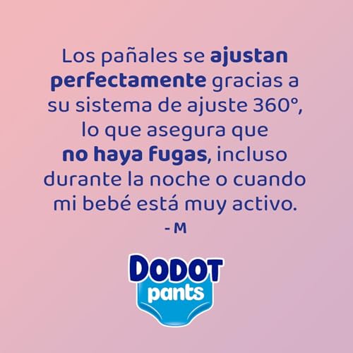 Thumbnail 8 de Dodot Bebé Pants Pañales Talla 4 (9-15 kg), pack mensual de 132 unidades con ajuste 360° anti-fugas