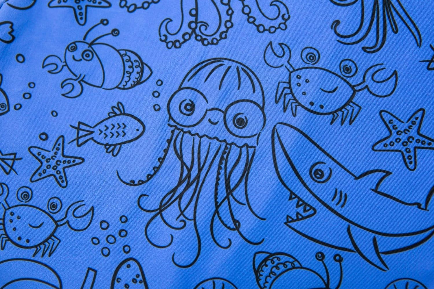 Thumbnail 6 de BONVERANO Badeanzug für Baby/Junge mit UV-Schutz 50+, Reißverschluss, Marine Blau – Größe 2–3 Jahre