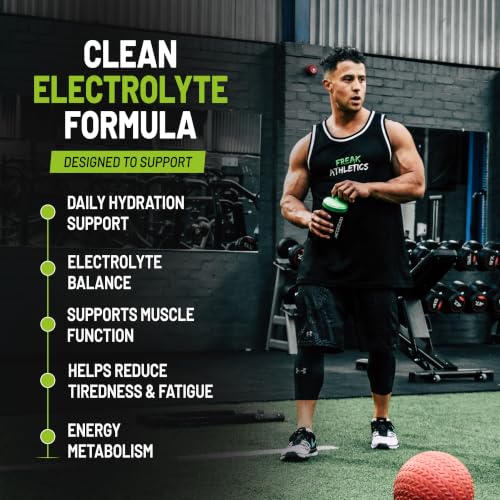 Detalle de Freak Athletics Electrolytes Powder 250g – Unflavoured, 250 Servings