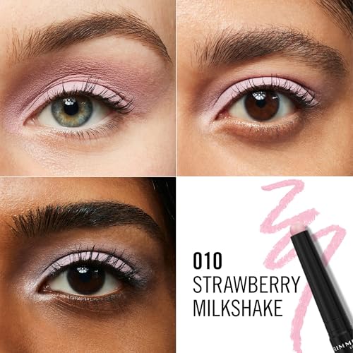 Detalle 2 de Rimmel London Wonder Last 010 Strawberry Milkshake — barra de ojos 💄
