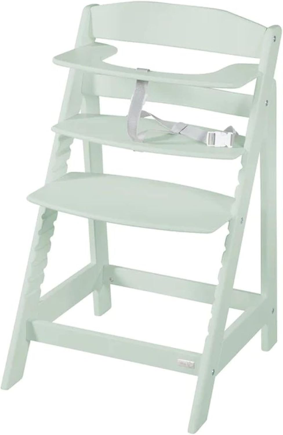 Detalle de roba Chaise Haute Évolutive en Bois Naturel 2 en 1 Sit Up Flex – Hauteur Réglable