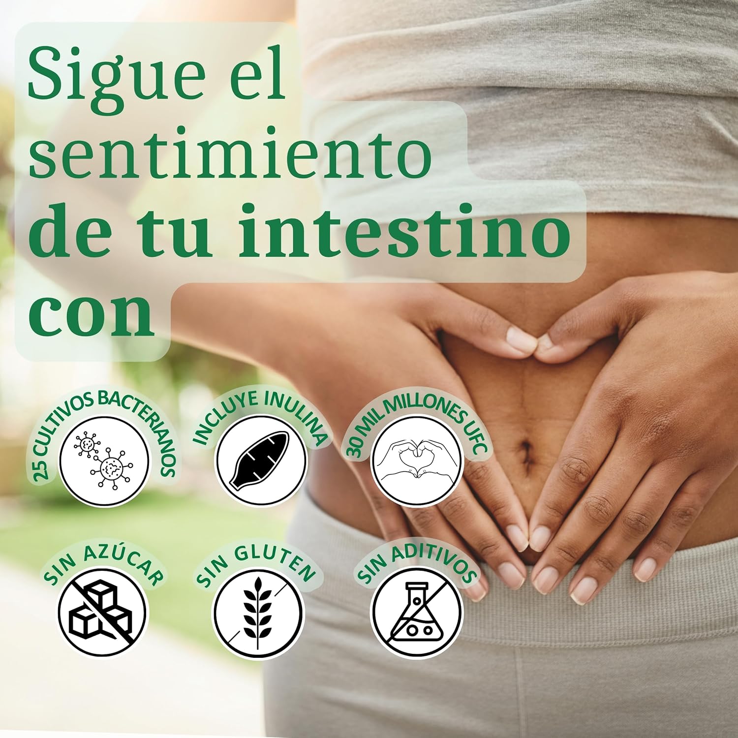 Thumbnail 1 de Probióticos y prebióticos intestinales – 180 cápsulas, 25 cepas 🌱