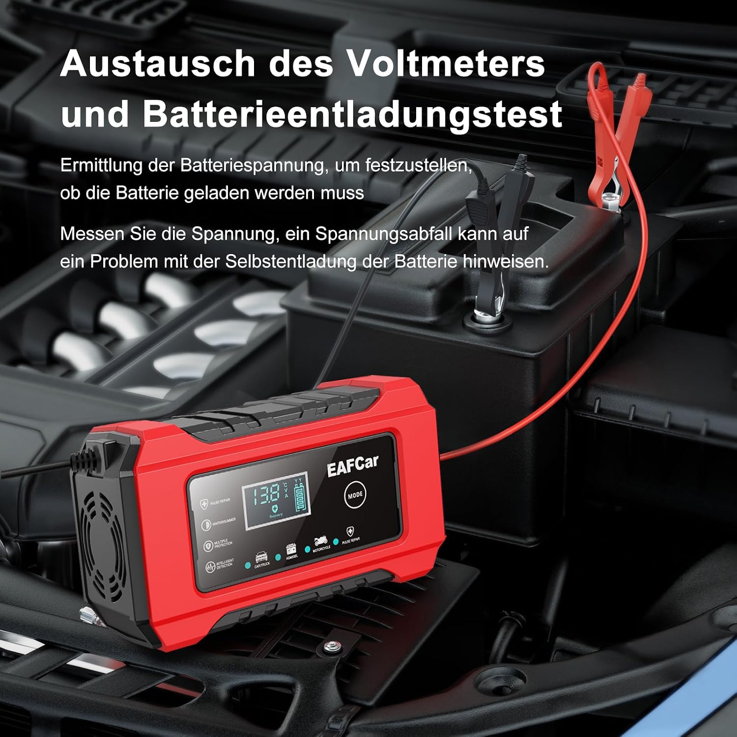Thumbnail 1 de EAFCar 6A Autobatterie Ladegerät
