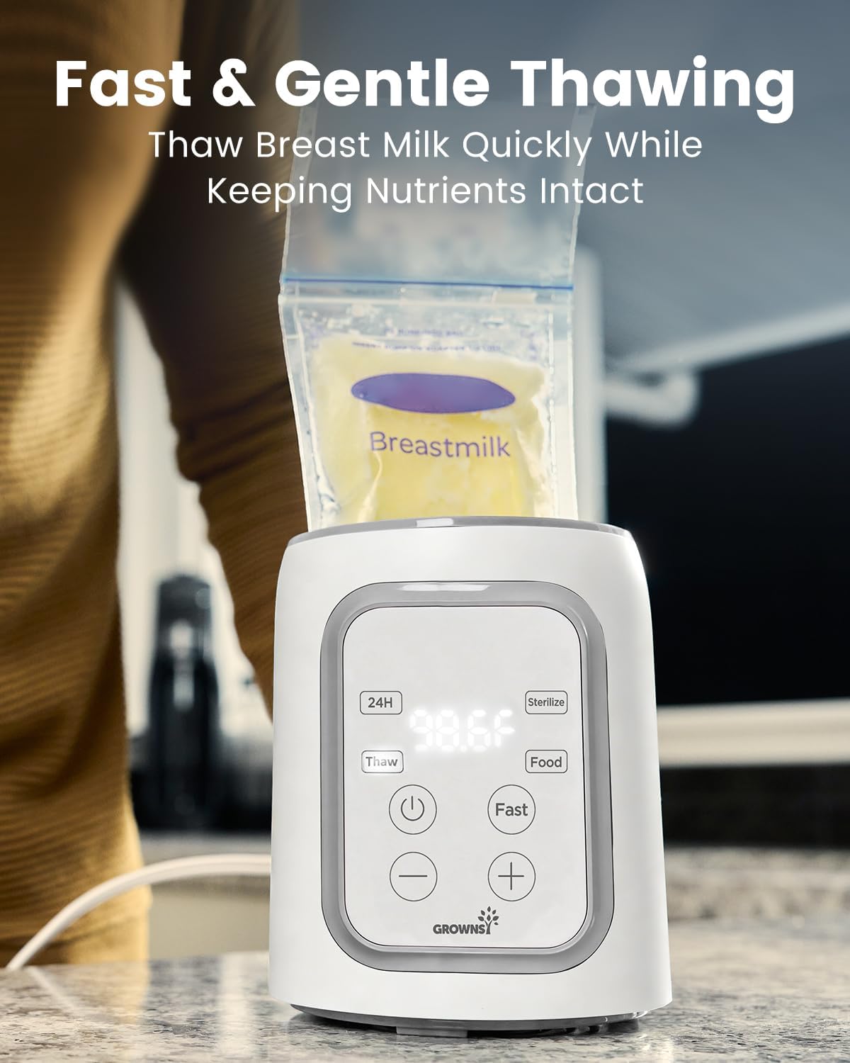 Thumbnail 4 de Grownsy 8-in-1 Baby Bottle Warmer ⏲