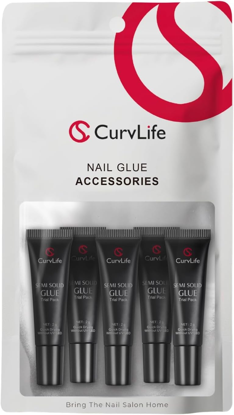 CurvLife Nail Glue 2g for Press-On Nails 💅