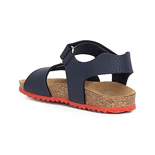 Thumbnail 6 de Geox Garçon J Ghita Boy B Sandales - Navy/Red (33 EU)