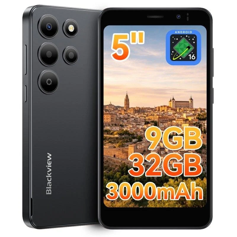 Detalle de Blackview Wave 2C 4G: compacto y práctico con doble SIM