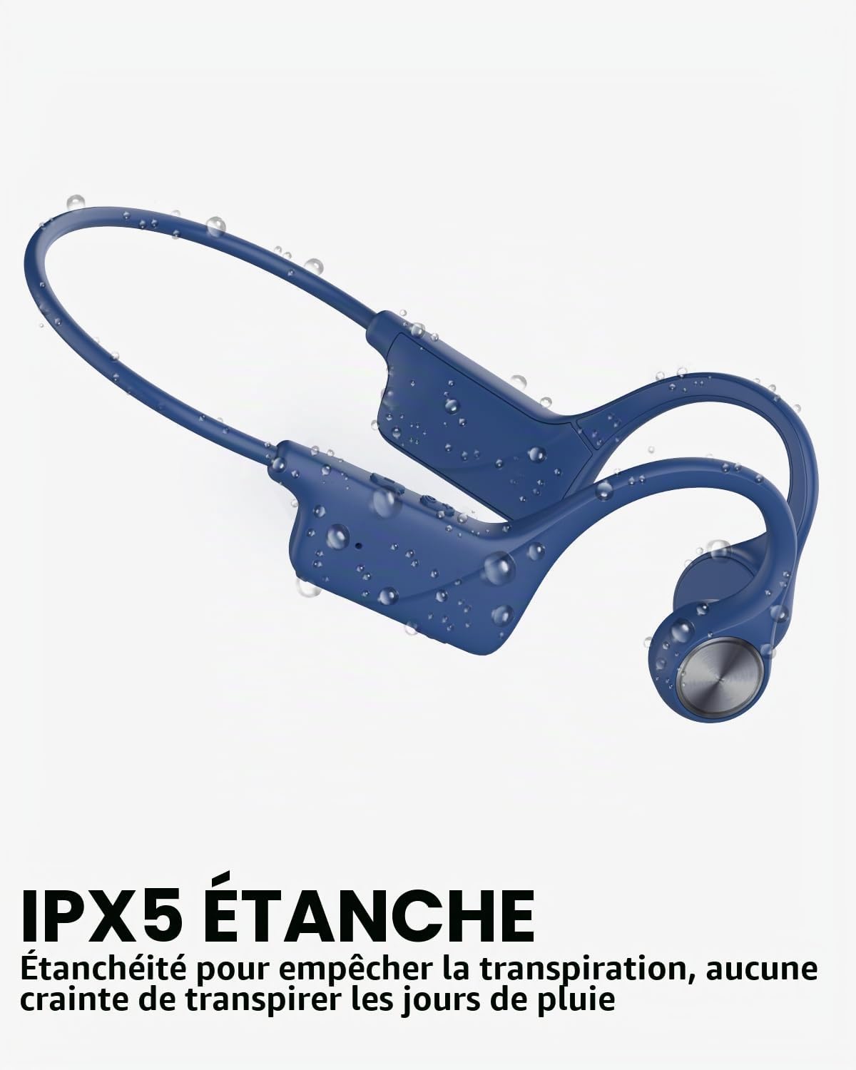 Thumbnail 4 de SANOTO Casque conduction osseuse Bluetooth 5.3 open ear – sport IPX5