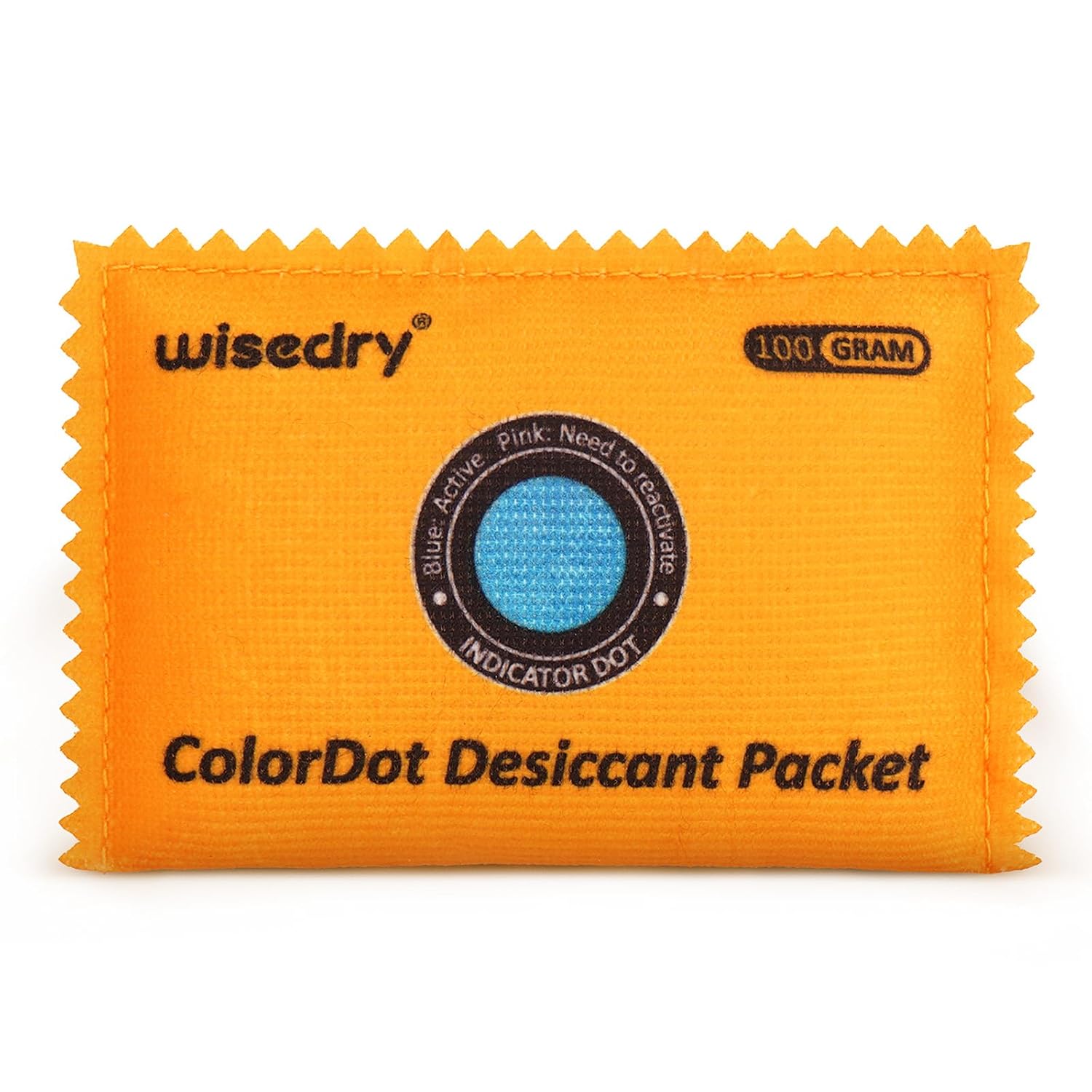 Detalle de wisedry 100 g kiselgelpåsar med färgindikator, uppladdningsbara
