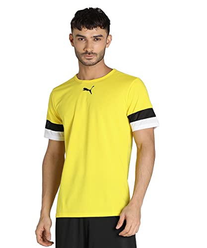 PUMA teamRISE Jersey Cyber Yellow-PumaBlack-White ⚙