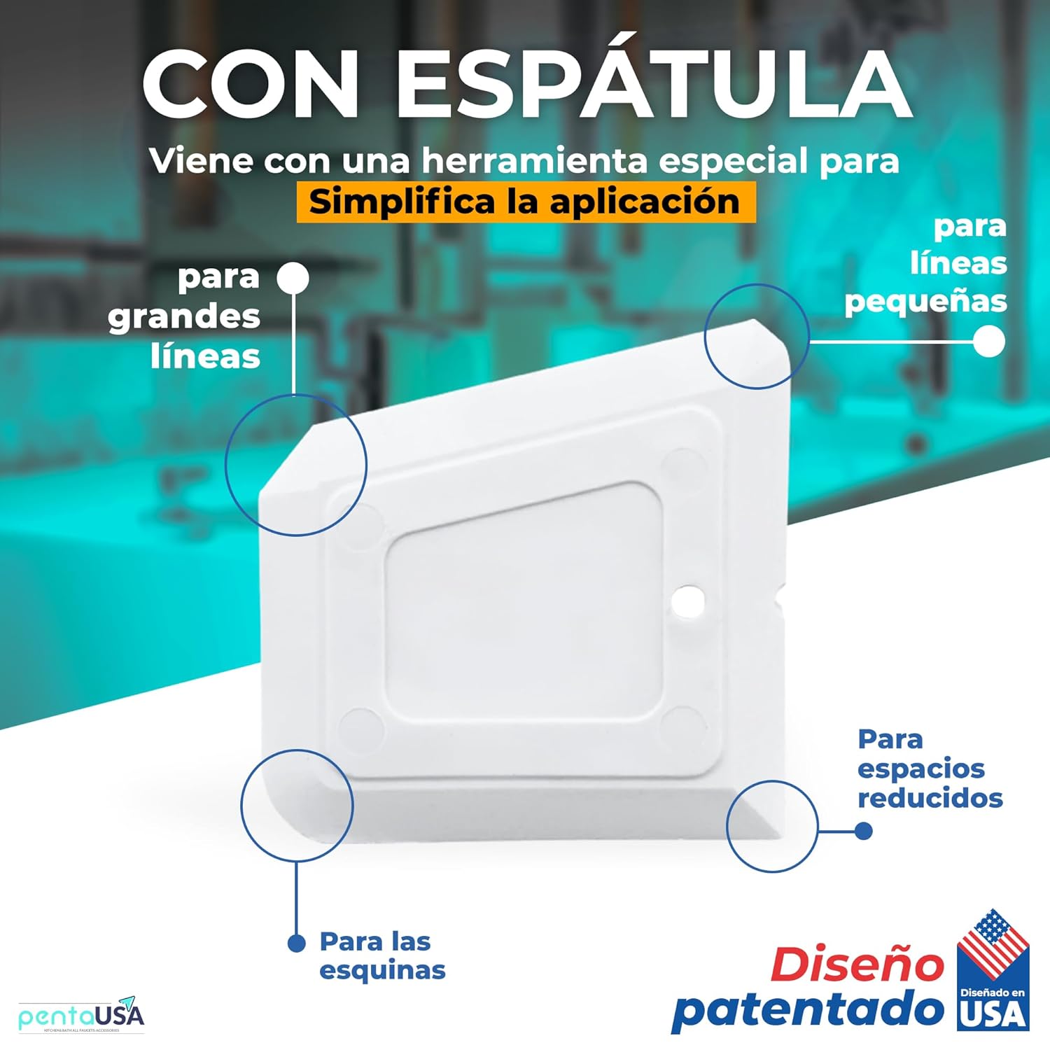 Detalle 2 de PENTAUSA Blanqueador de Juntas 250g