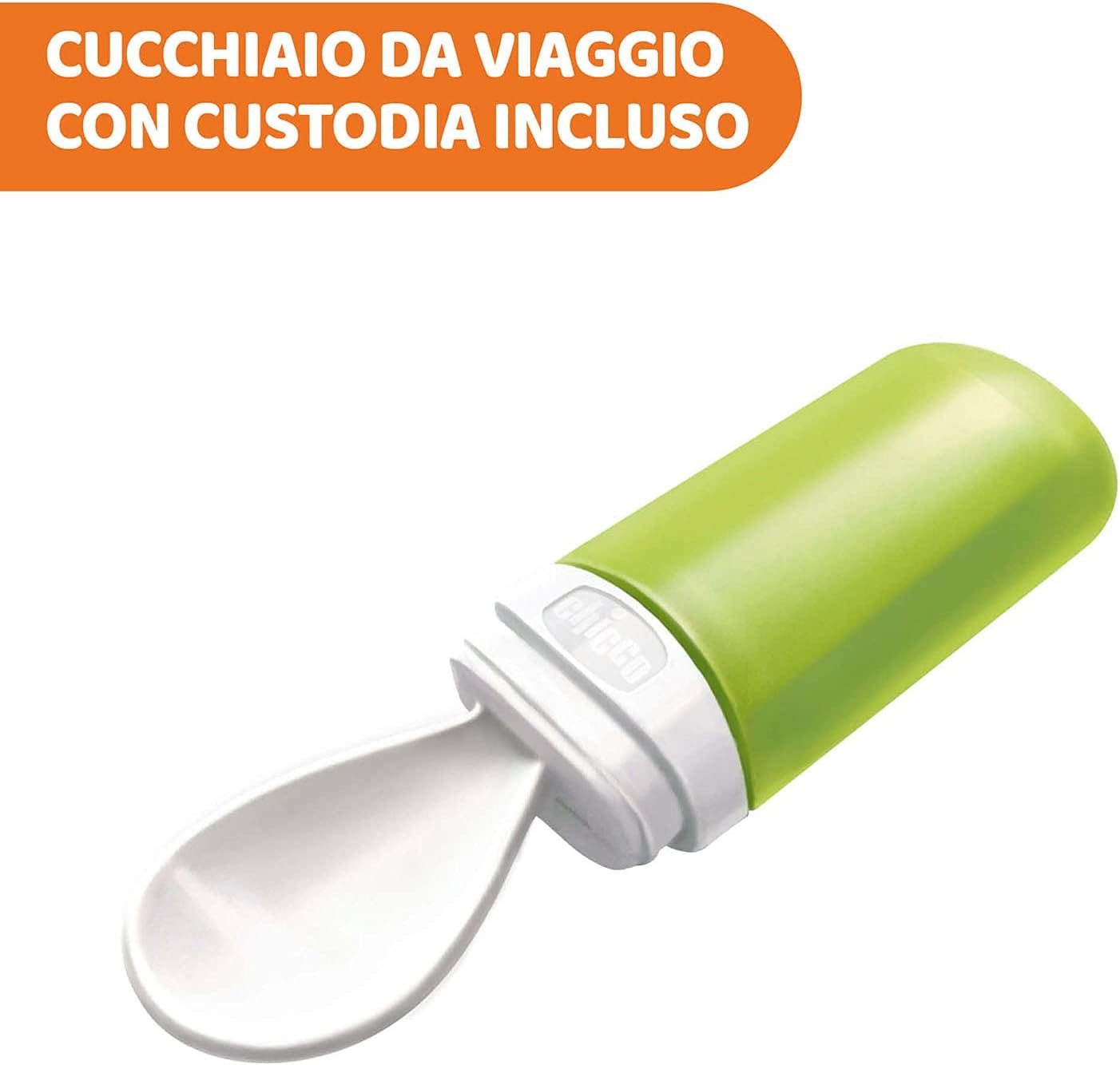 Detalle de Chicco Thermos Portapappa System Easy Meal 350 ml – kit completo per pappa calda o fredda