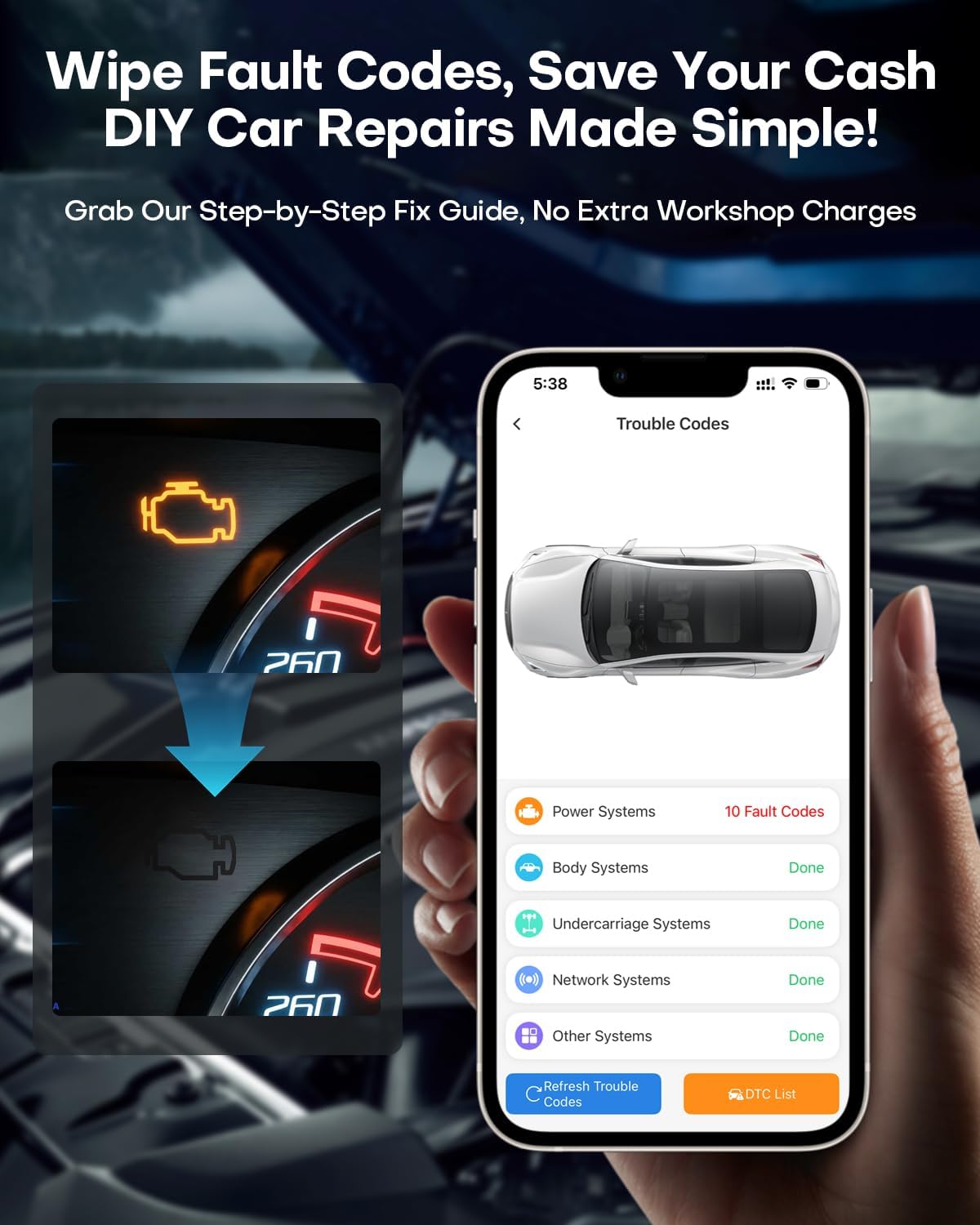 Thumbnail 4 de LB03 Bluetooth OBD2 Scanner