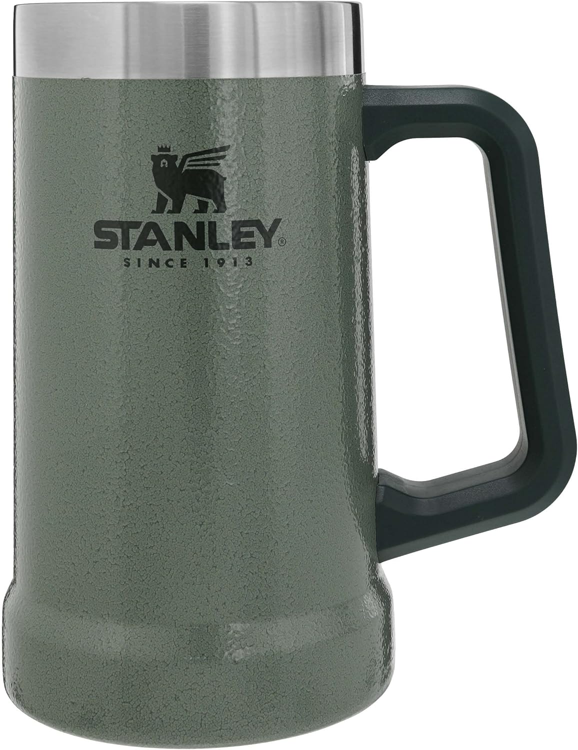 Detalle de STANLEY 1913 Adventure Vacuum Beer Stein 0.7L: rugged stainless steel beer mug for outdoor adventures