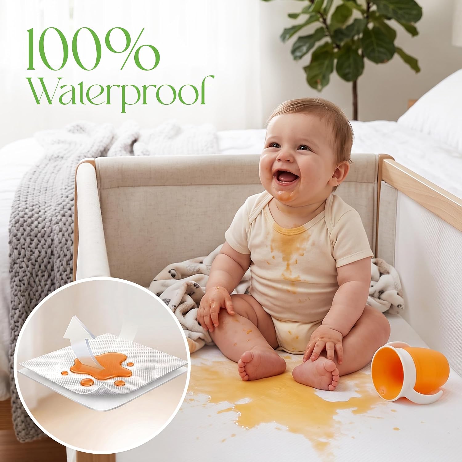 Thumbnail 2 de Next to Me Crib Mattress Protector 51x85cm