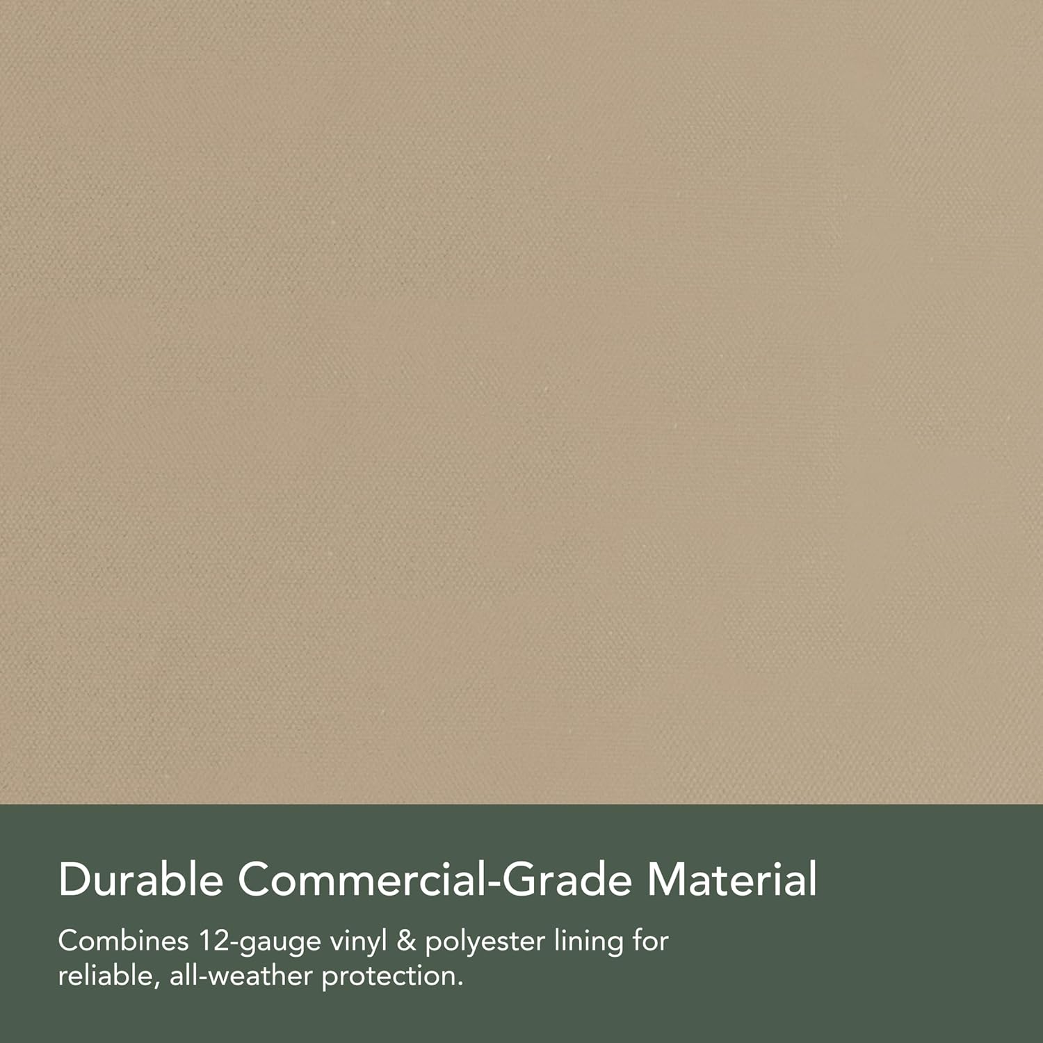 Thumbnail 5 de Covermates Classic Outdoor Chair Cover — Lightweight Weather-Resistant Tan