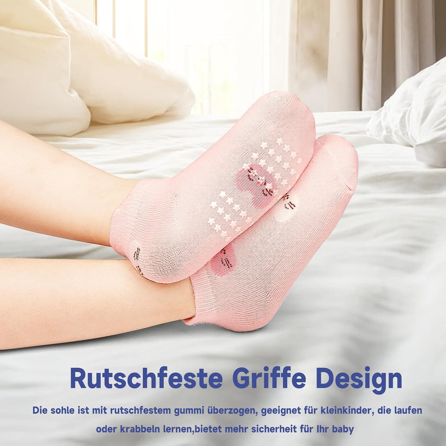 Thumbnail 4 de Rutschsocken für Kinder 12 Paar, Antirutsch