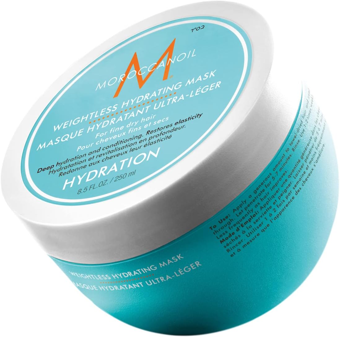 Detalle de Moroccanoil Weightless Mask — argan oil nourishing hair mask