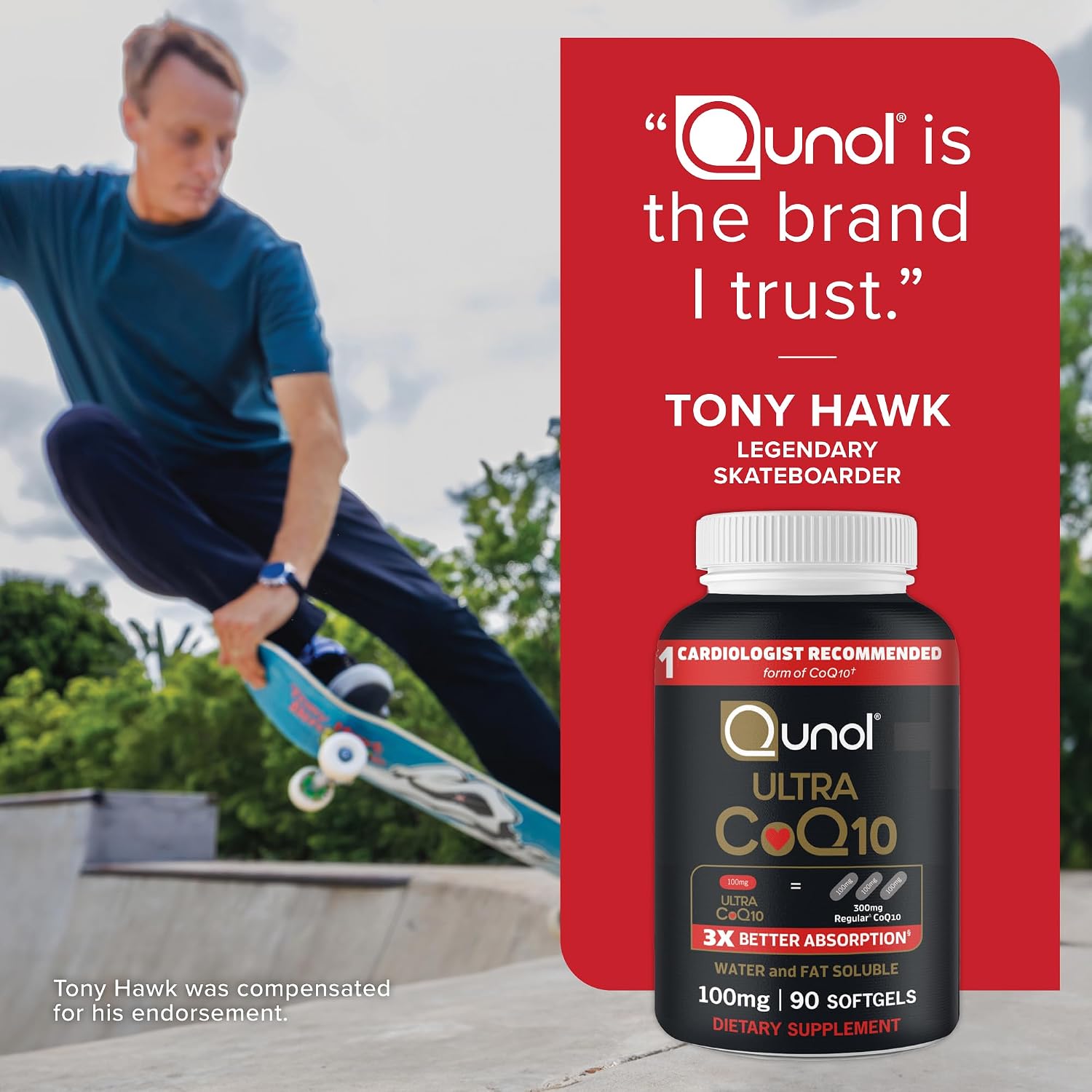 Thumbnail 6 de Qunol Ultra CoQ10 10935SEG90N, 100 mg Softgels, 3X Absorption, 90 Count