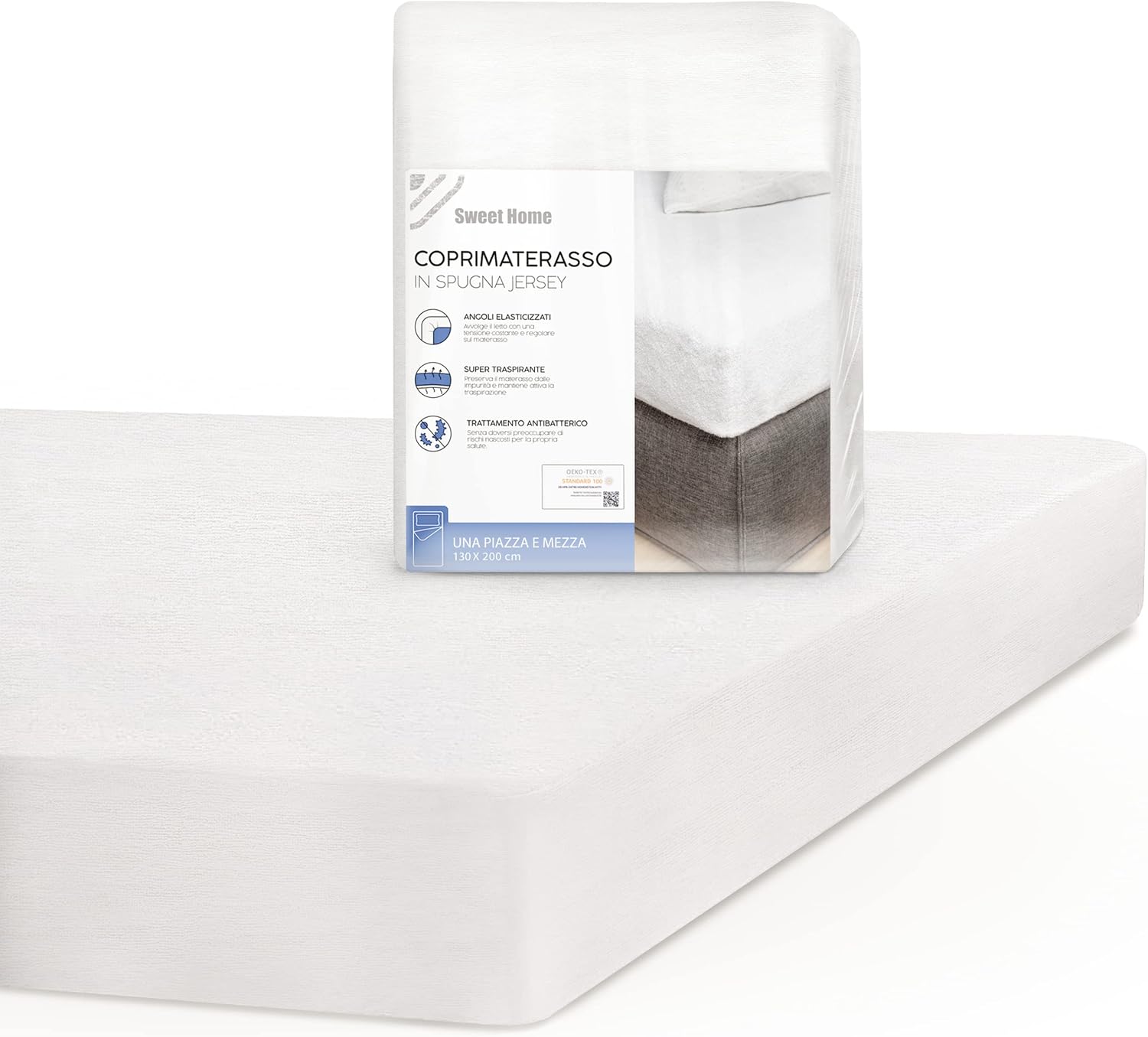 Detalle de osama home Coprimaterasso singolo 90x200x25